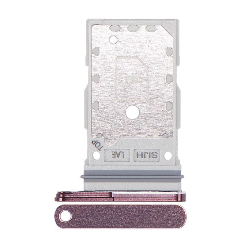 Sim Tray For Samsung Galaxy S22 Ultra Burgundy